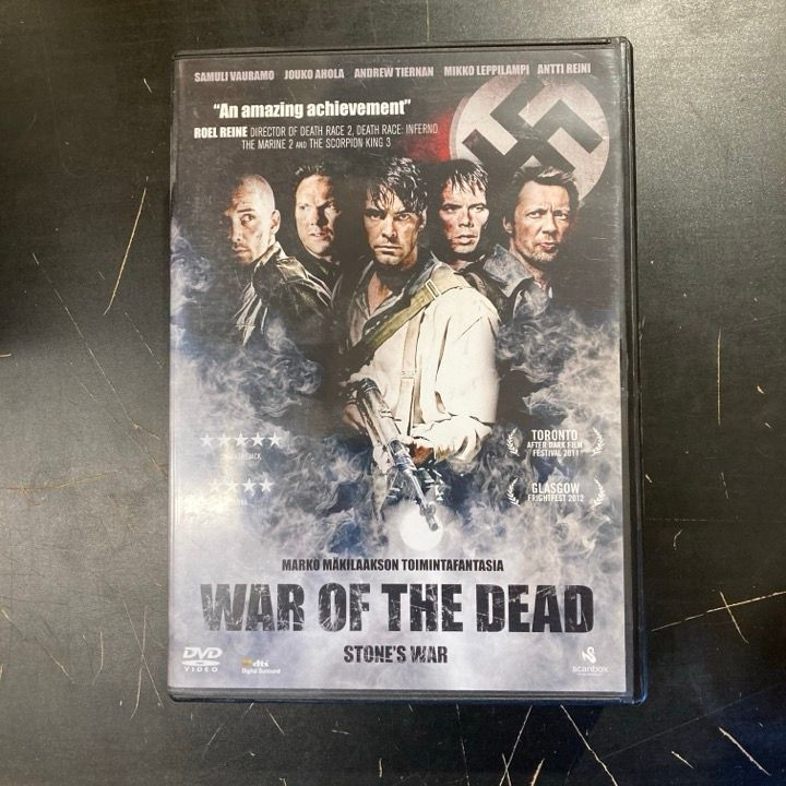 War Of The Dead DVD (VG+/M-) -toiminta/kauhu-